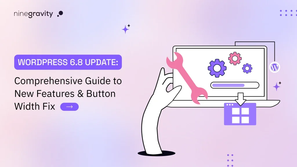 WordPress 6.8 update