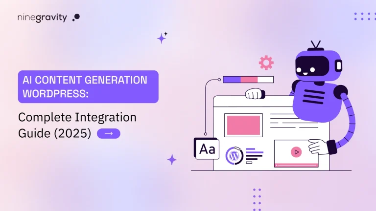 AI content generation WordPress